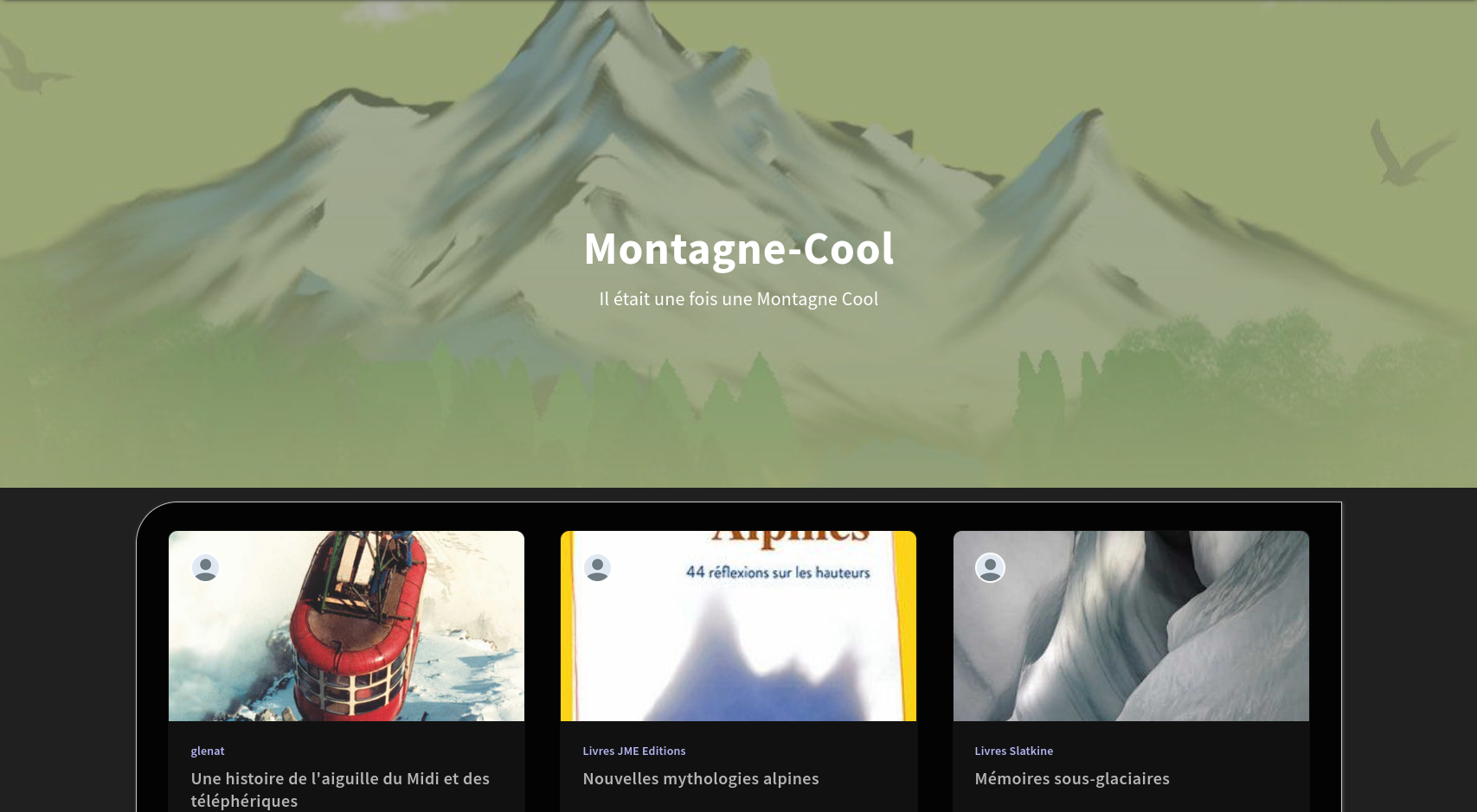 derniere version du site