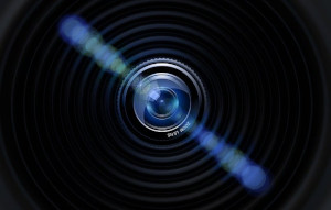 Photo d'une lentille de zoom